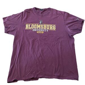 BLOOMSBURG UNIVERSITY “HUSKIES” SIZE XL TEE SHIRT BY THE COTTON EXCHANGE